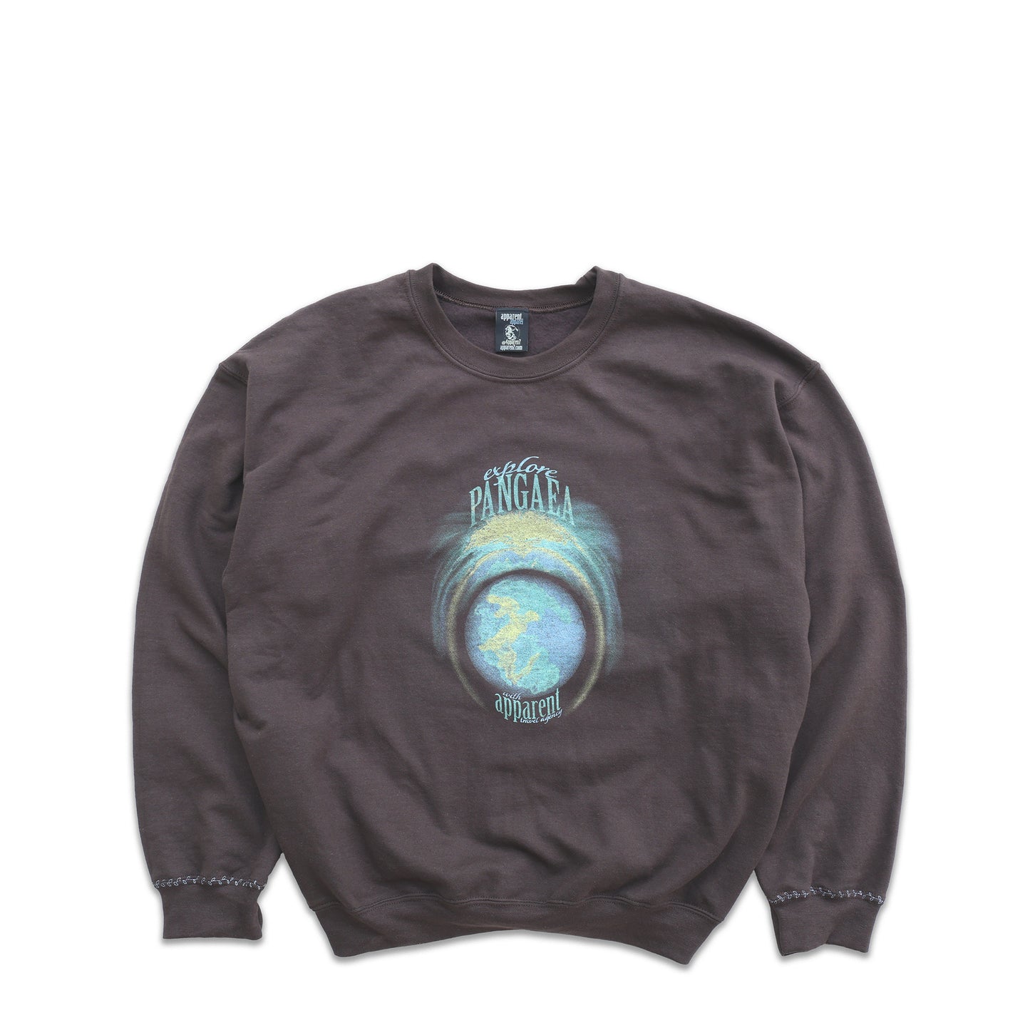 pangaea brown crewneck