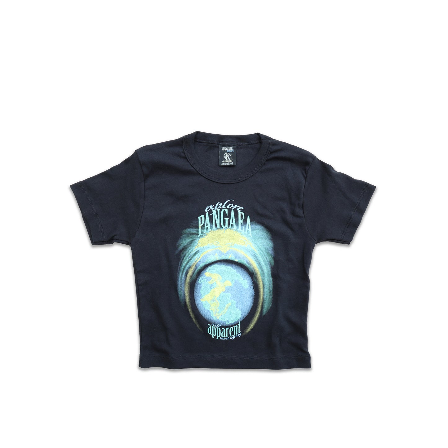 pangaea black baby tee