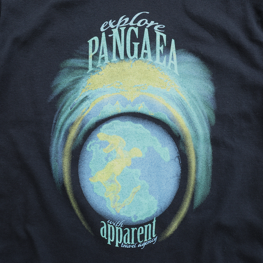 PANGAEA: Baby Tee in Black