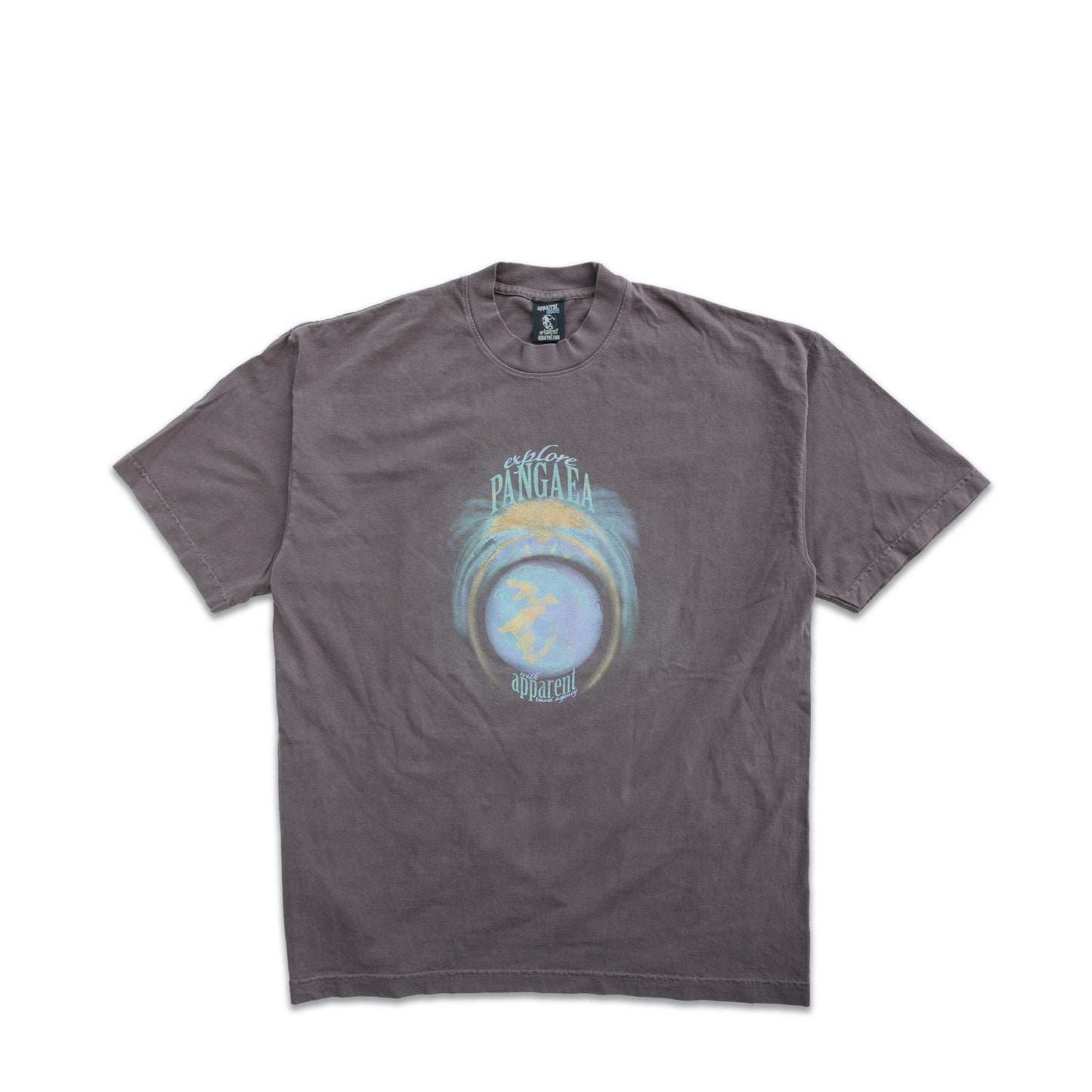 pangaea brown vintage tee shirt