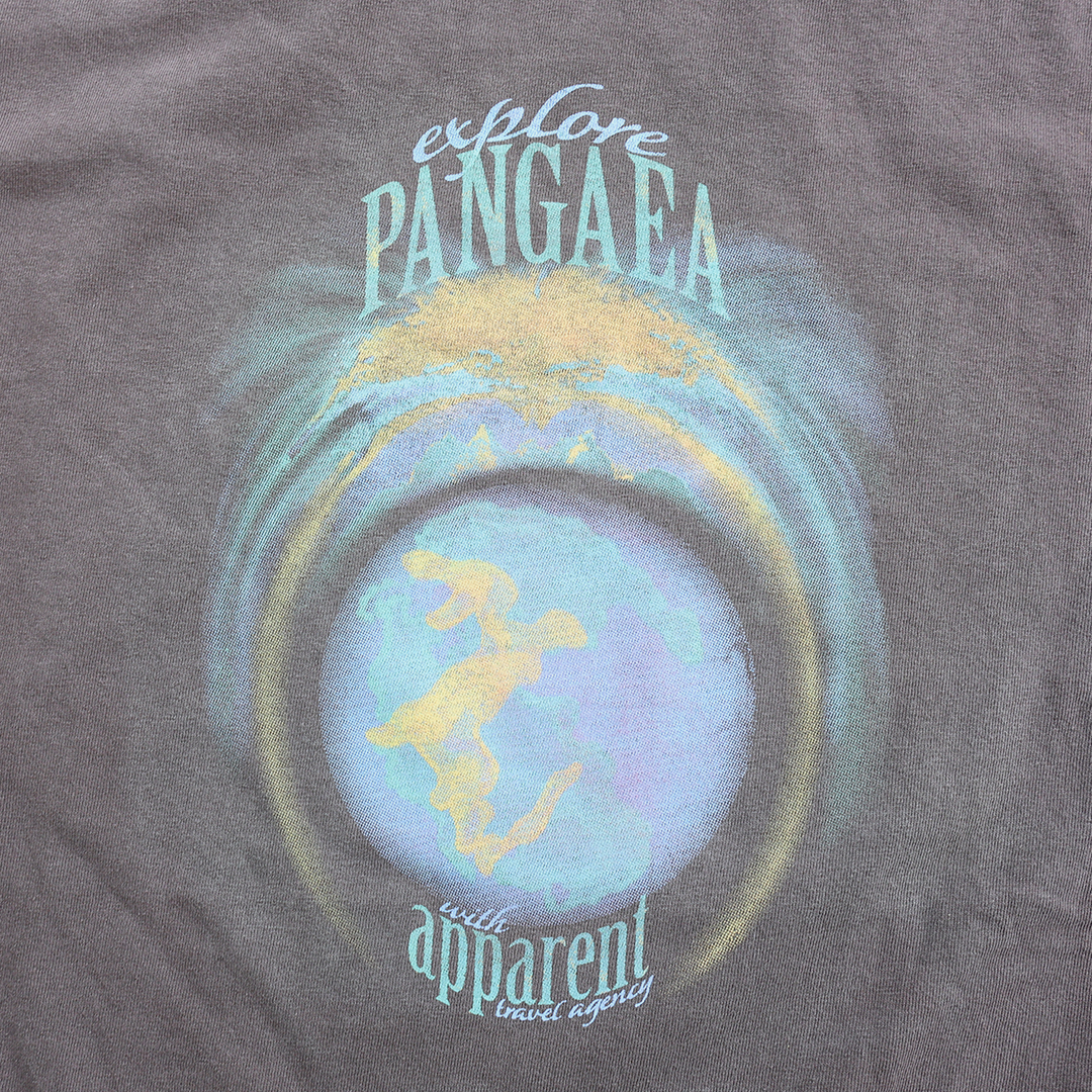 pangaea brown vintage tee shirt