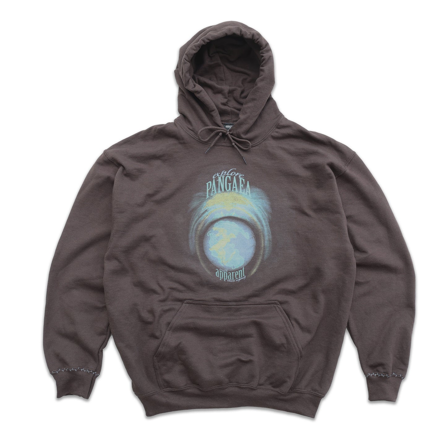 pangaea brown hoodie