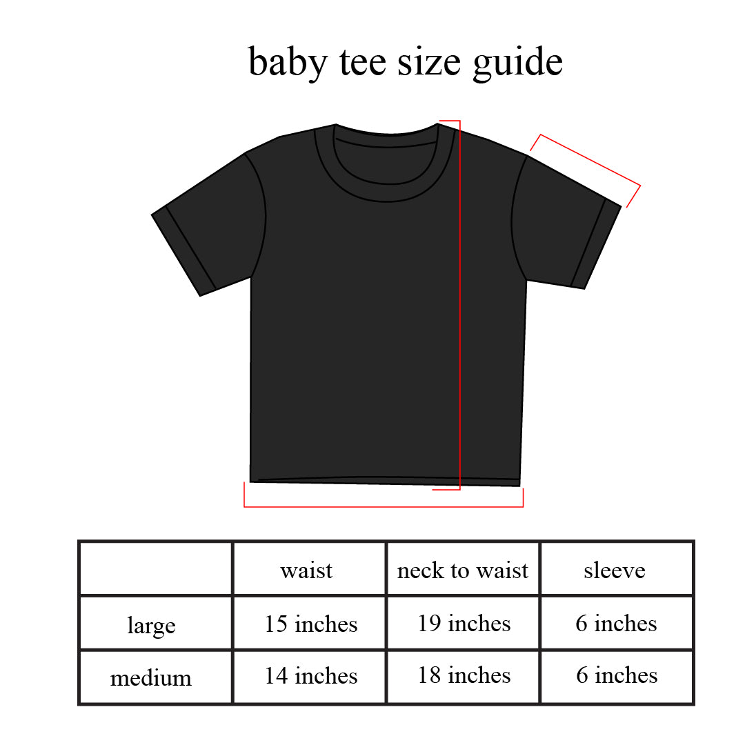 Apple: Cropped Baby Tee in Coffee