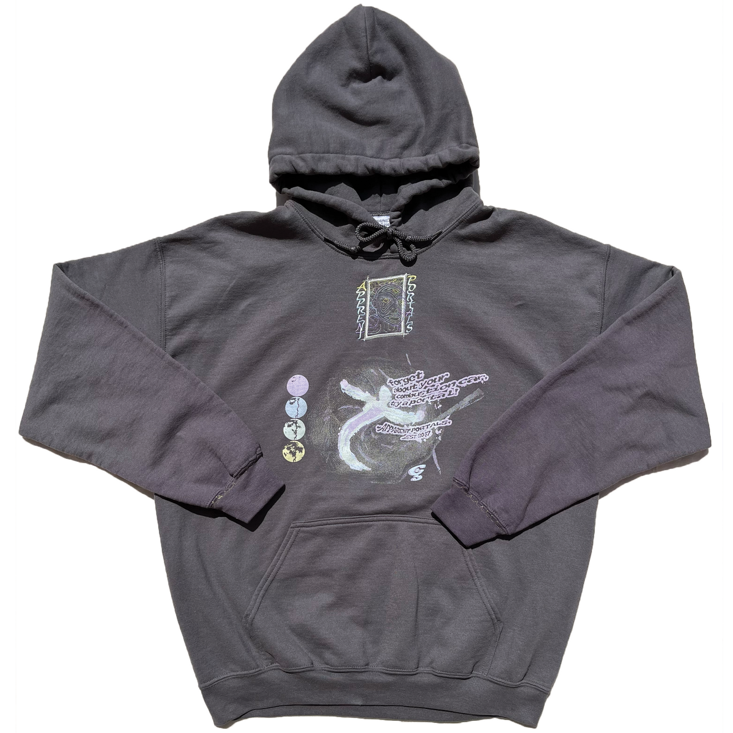 portals charcoal hoodie