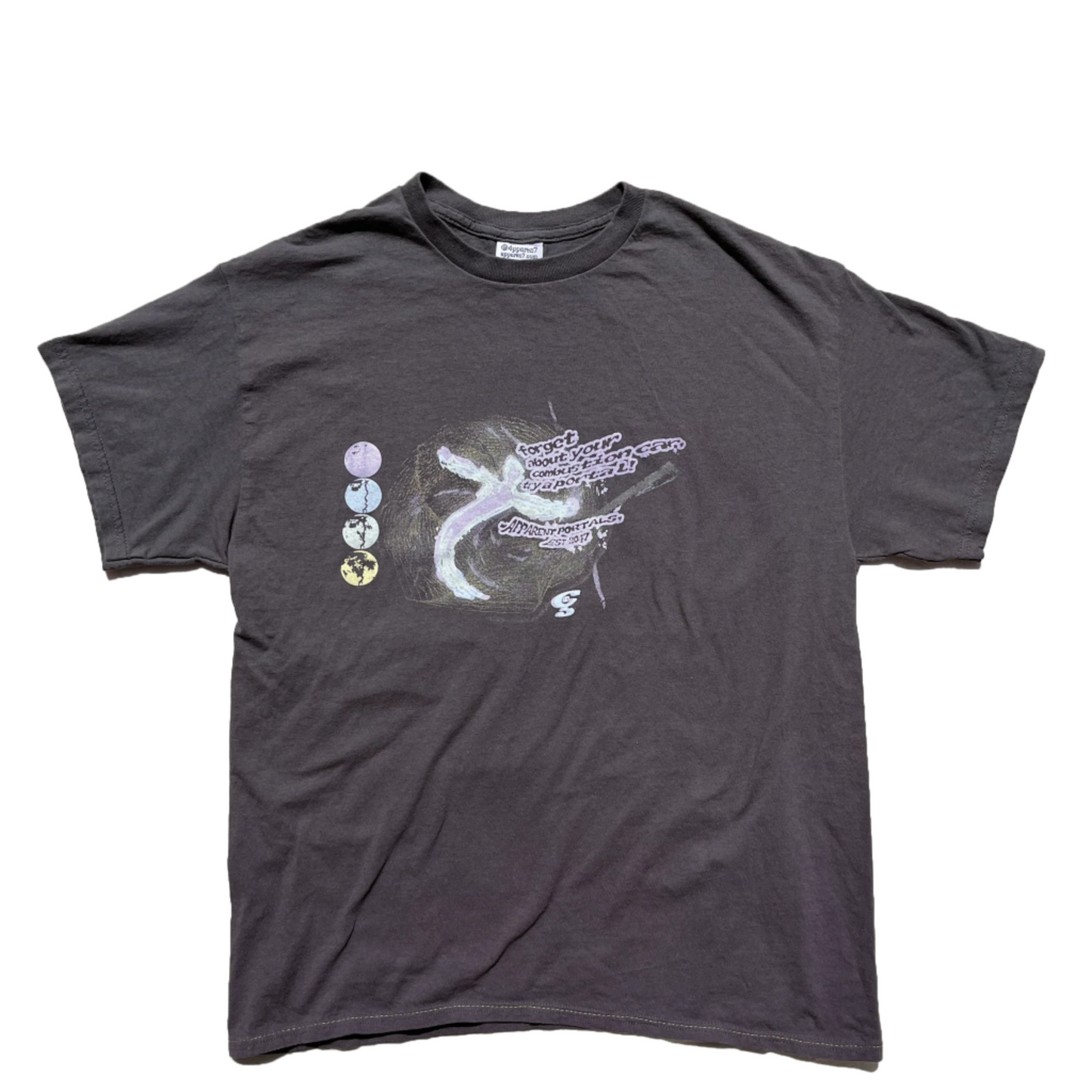 portals charcoal tee
