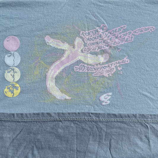 PORTALS: Ombre Tee in Day Blue