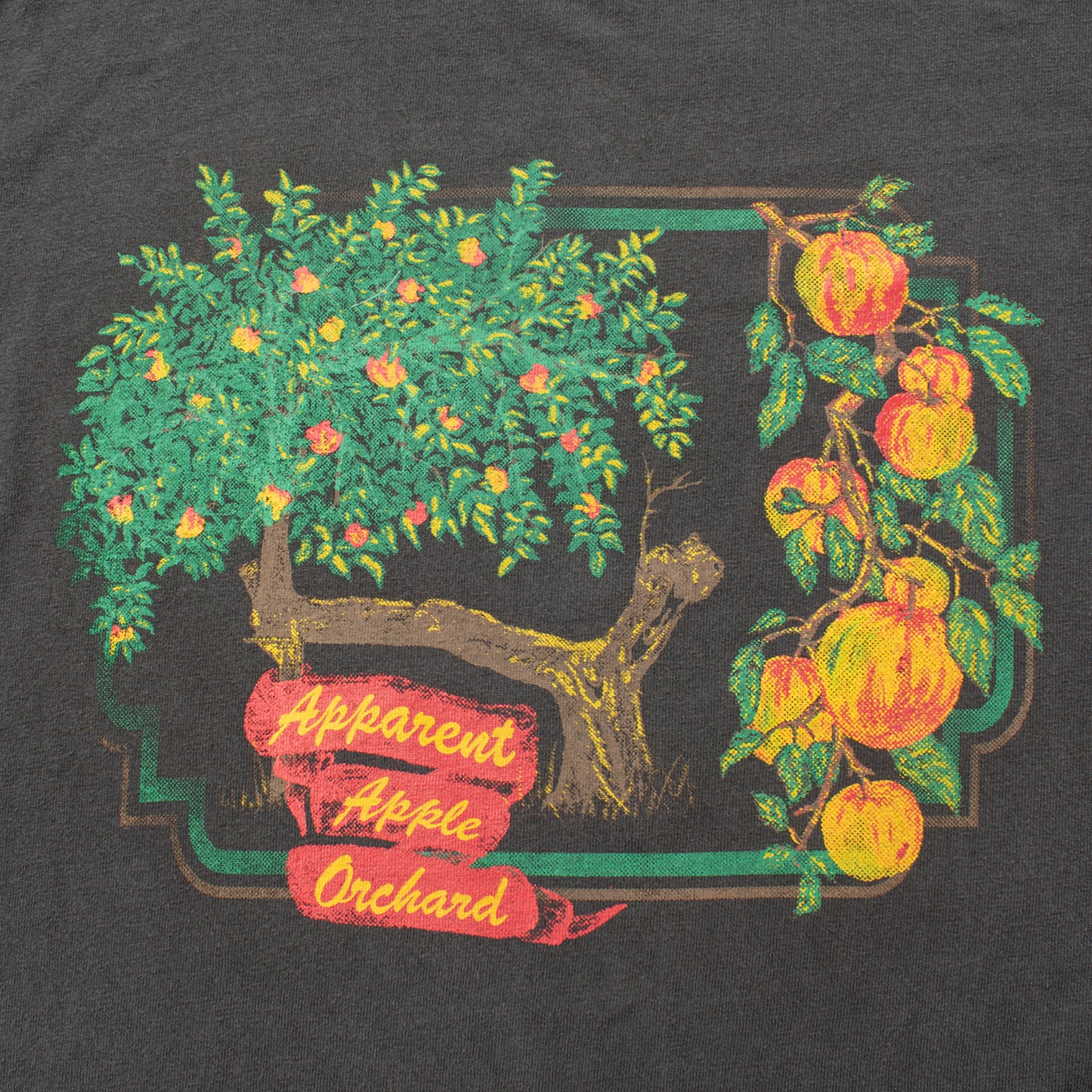 apple orchard tee shirt in earl grey