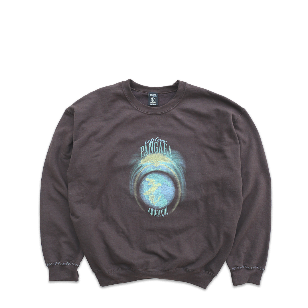 pangaea crewneck in brown