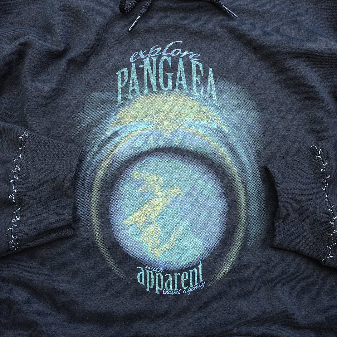 pangaea hoodie in black