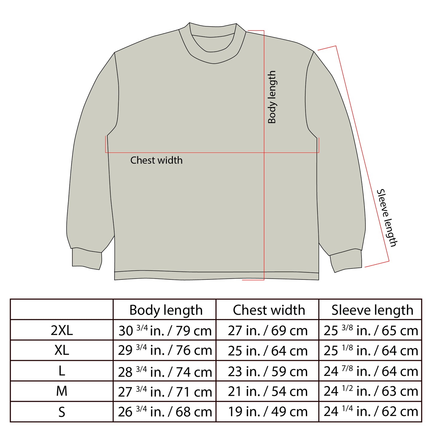 Postcards: Long Sleeve Tee in Dove White